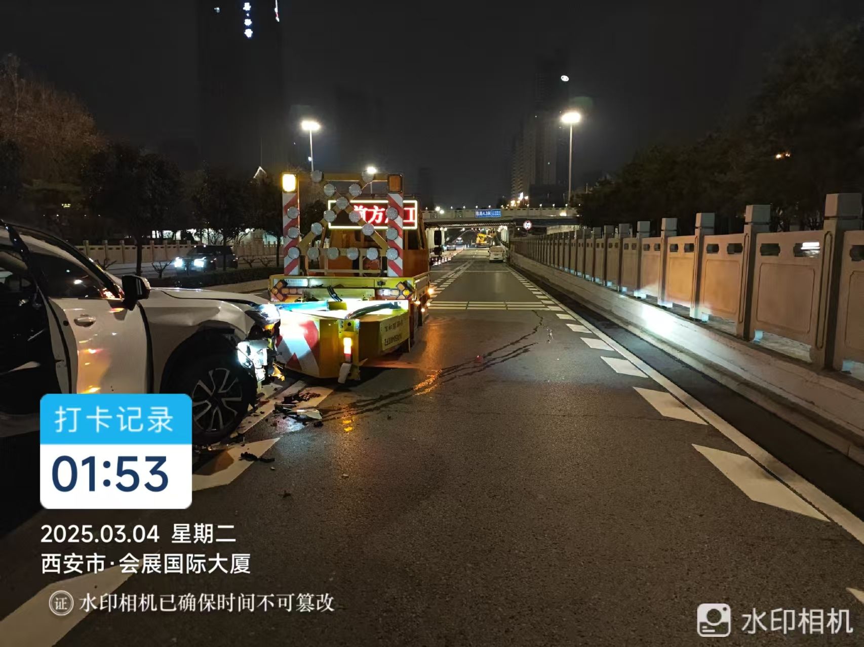 2025年03月防撞缓冲车追尾案例回顾 · 配图 1