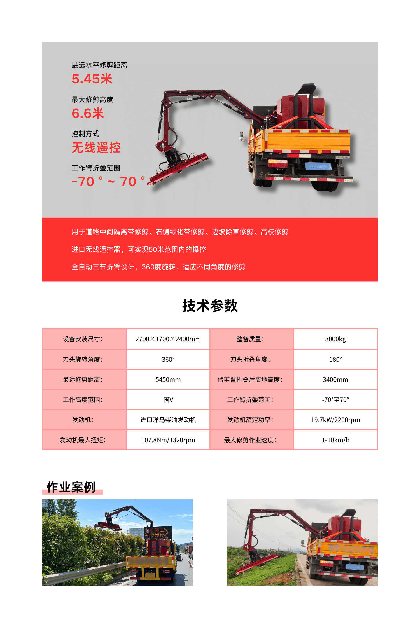 车载式绿篱修剪机 · 配图 1